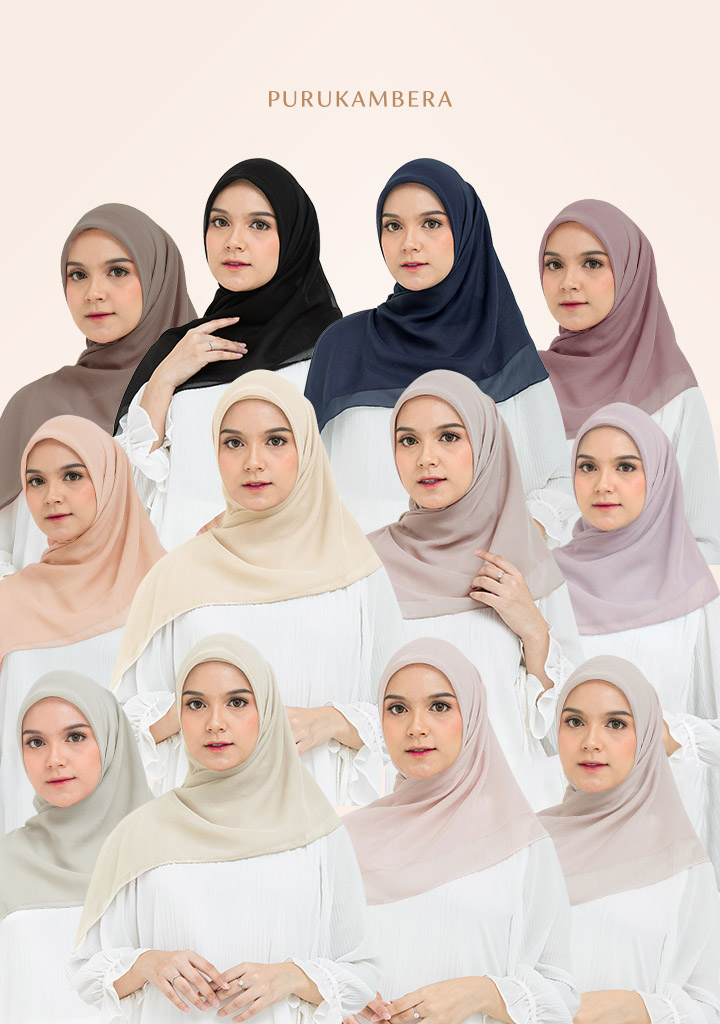 Puris Japan Premium - Hijab Segi Empat